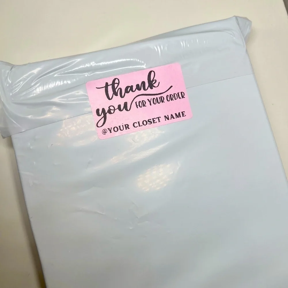 100 Stickers with Name Personalization 2in NWT | packaging supplies